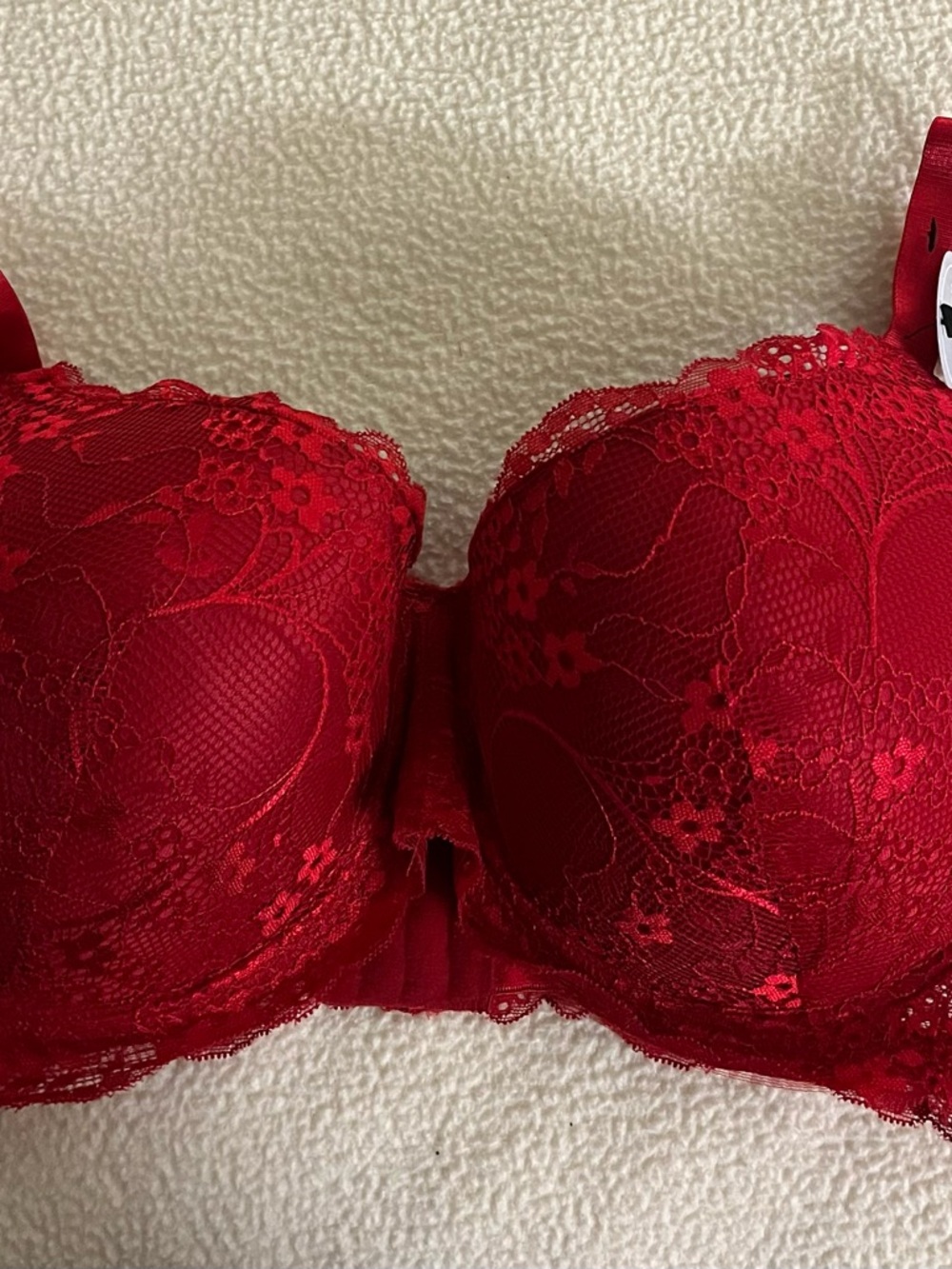 Red Lace Underwire Bra - Women Intimates & Sleepwear